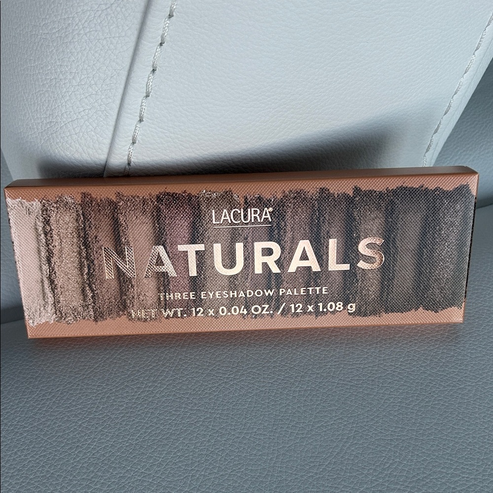 Lacura Naturals Three Eyeshadow Palette - Brown Shades